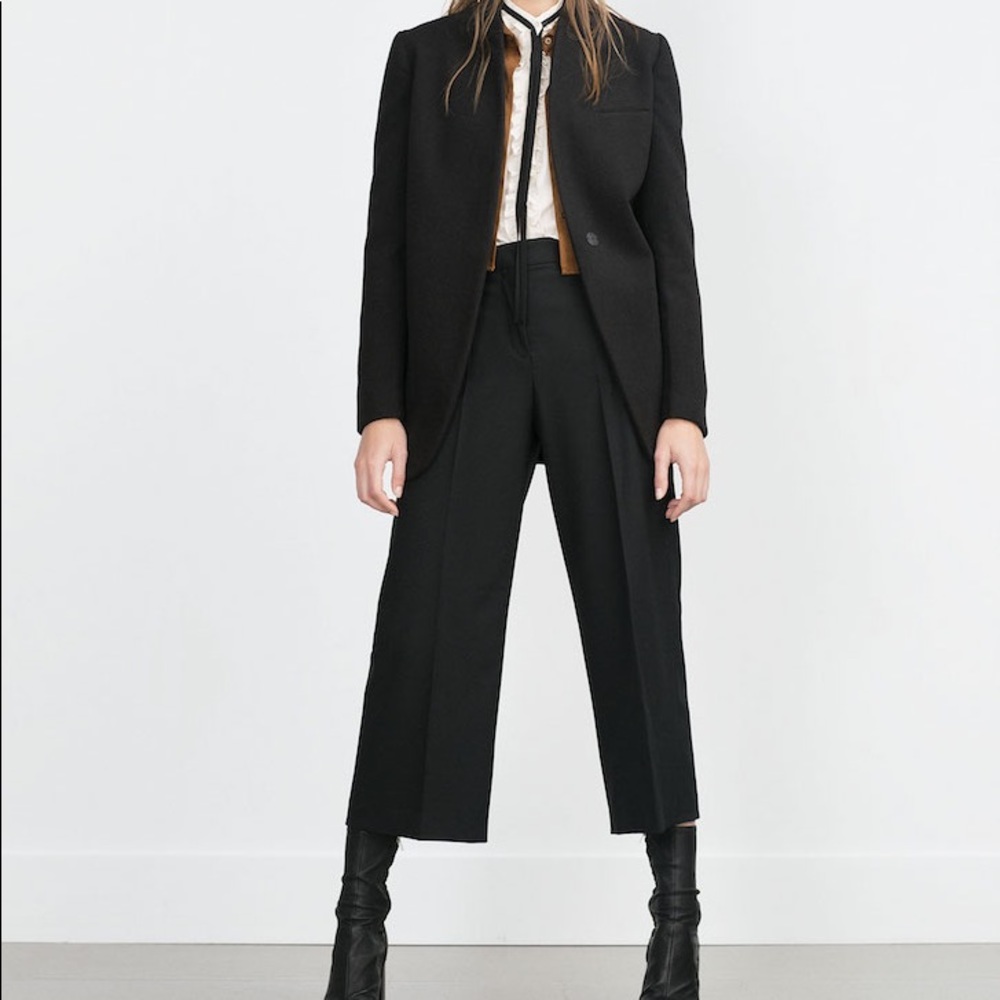 NWT ZARA Black Coat